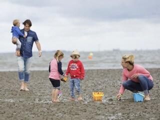 Familie im Watt