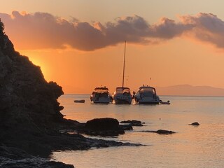 Sonnenaufgang am Strand
