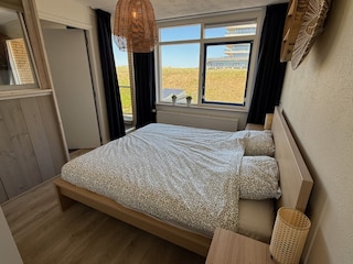 Schlafzimmer mit schönes Blick