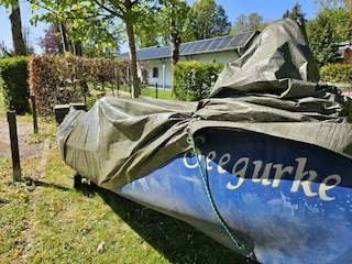 Ferienhaus mit Ruderboot
