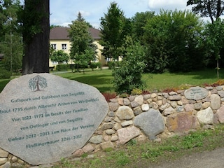 Gutspark und Gutshaus Seydlitz in Werben