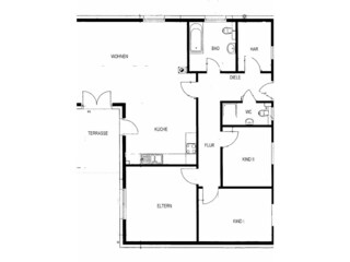 Grundriss Haus Lady Days