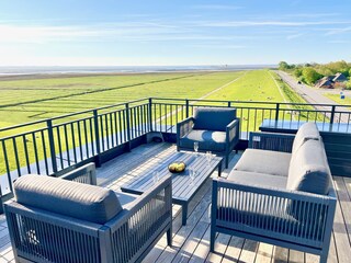 Holiday apartment Hallig Nordstrandischmoor Outdoor Recording 5