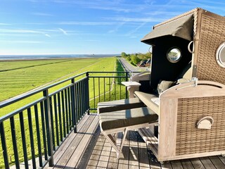 Holiday apartment Hallig Nordstrandischmoor Outdoor Recording 10