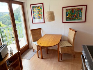 Klosterquelle, Küche Sitzplatz