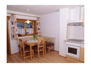 Küche und Essbereich