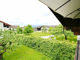 Blick vom Balkon
