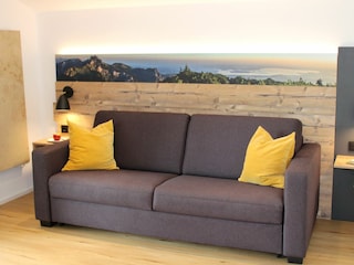 Schlafsofa im Wohnbereich