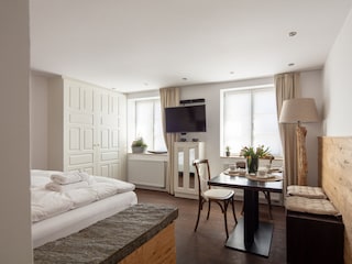 Einzelbetten Boxspring mit Sitzplatz