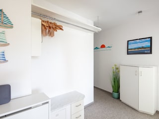 Garderobe im Flur
