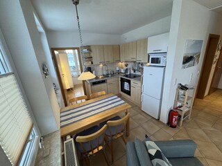 Essbereich und Küche