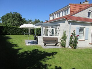 Viel Platz im nicht einsehbaren Garten