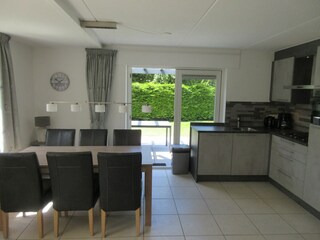 Essbereich und Küche