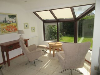 Ruheoase sonniger Wintergarten