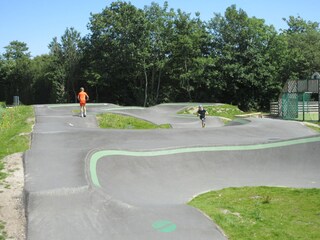 de nieuwe Pumptrack op De Krim