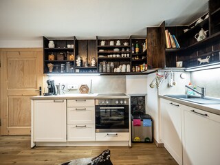Komplett ausgestattete Küche