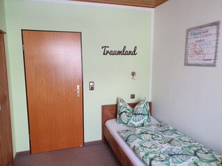Blick in das 2. Schlafzimmer