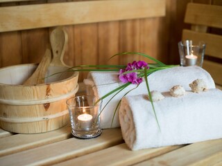 Finden Sie Ruhe & Erholung in der hauseigenen Sauna