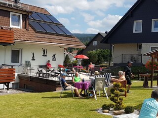 Erholen Sie sich im Garten vom Stress des Alltags