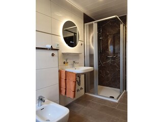 Die Dusche mit ebenerdigen Einstieg