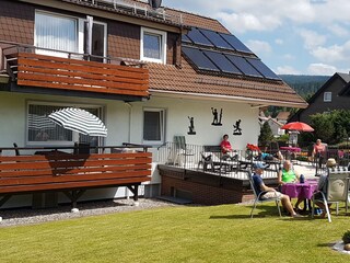 Erholen Sie sich im Garten vom Stress des Alltags