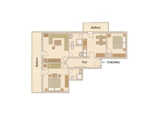 Wohnung 8 ! Ideal für den Familienurlaub geeignet !