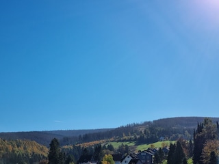 Einmaliger Panoramablick vom Balkon