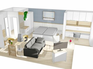 Appartamento per vacanze Borkum Pianta del piano 36