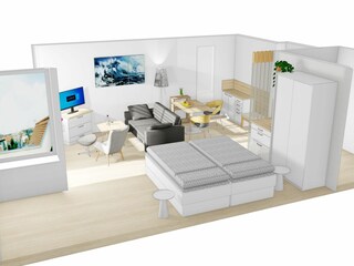 Appartamento per vacanze Borkum Pianta del piano 37