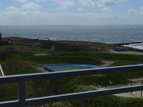 Apartamento de vacaciones 57 II Balcón orientado al sur con vista al mar