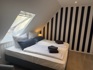 Schlafraum Variante 1 -Doppelbett