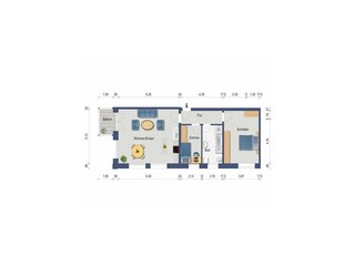 Apartment Orth Grundriss 56