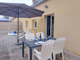 Ferienhaus Argol Außenaufnahme 3