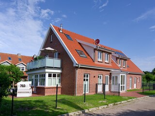 Hausansicht Eingangsbereich