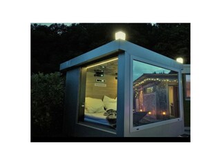 Tony Sleepcube Glamping mit Heizung/Leinwand