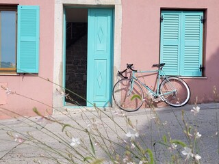 A vacation home in a popular cycling region
