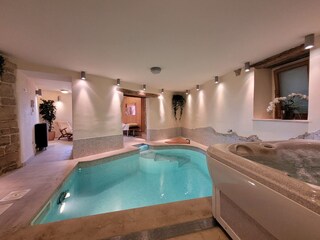 Pool mit Gegenstromanlage