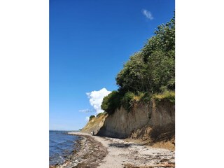 Steilküste Richtung Dänisch Nienhof