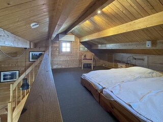 offene Galerie, und doch abgeschieden, Platz für Spiele