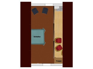 Grundriss Hochebene Kleines Haff Hus