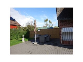 Der Terrassenplatz im Herbstschlaf