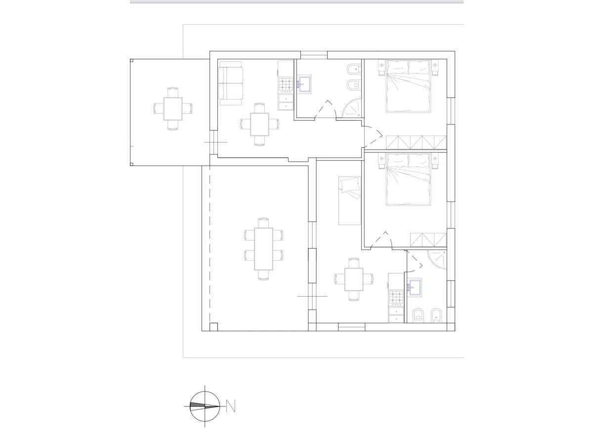 Ferienwohnung Bolsena Grundriss 21