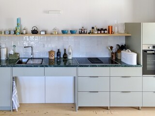 "Küche in klarer Form."