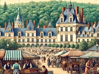 Fontainebleau – Schloss – Geschäfte – Restaurants