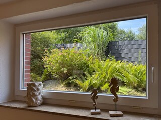 Ihr Blick in den Garten (Wohnzimmer)
