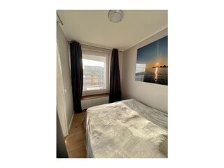 Doppelbett im Schlafzimmer