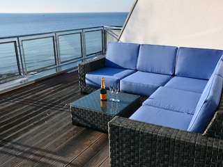 Loungebereich (oberes Deck)