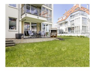 Spielwiese vor der Terrasse