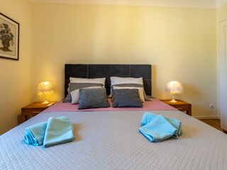 Entspannende Atmosphäre in diesem Schlafzimmer.