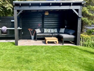 A relaxing outdoor space